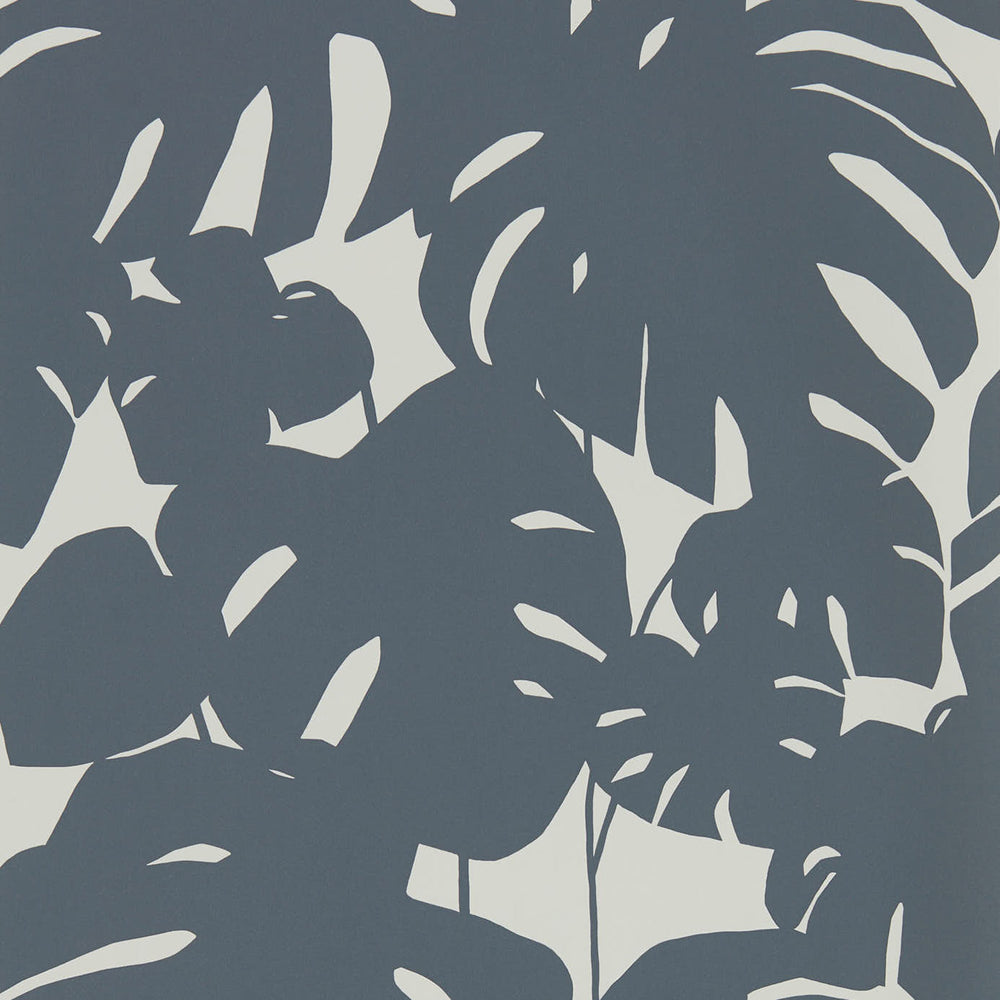 gray palm print wallpaper 