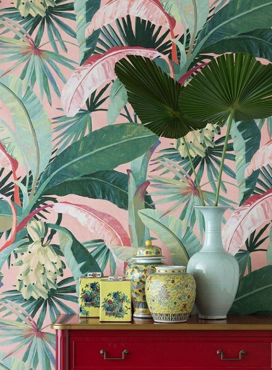 classic tropical wallpaper