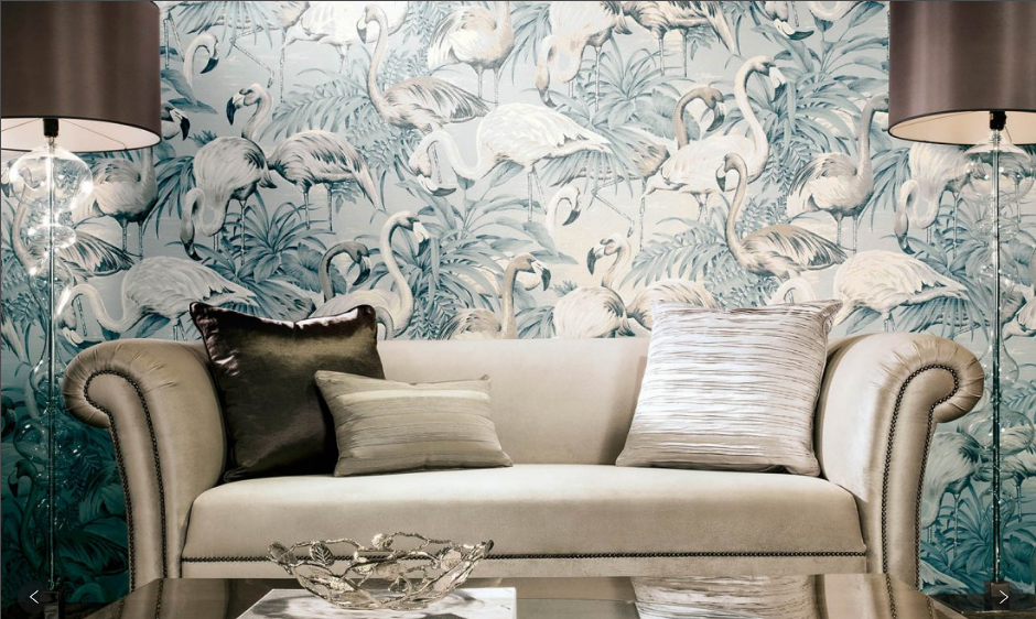 tropical elegance wallpaper