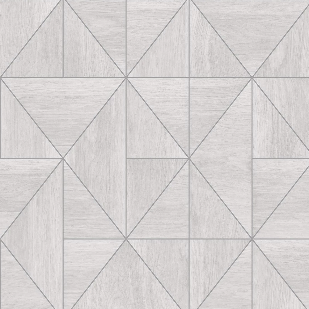 geometric silver wallpaper