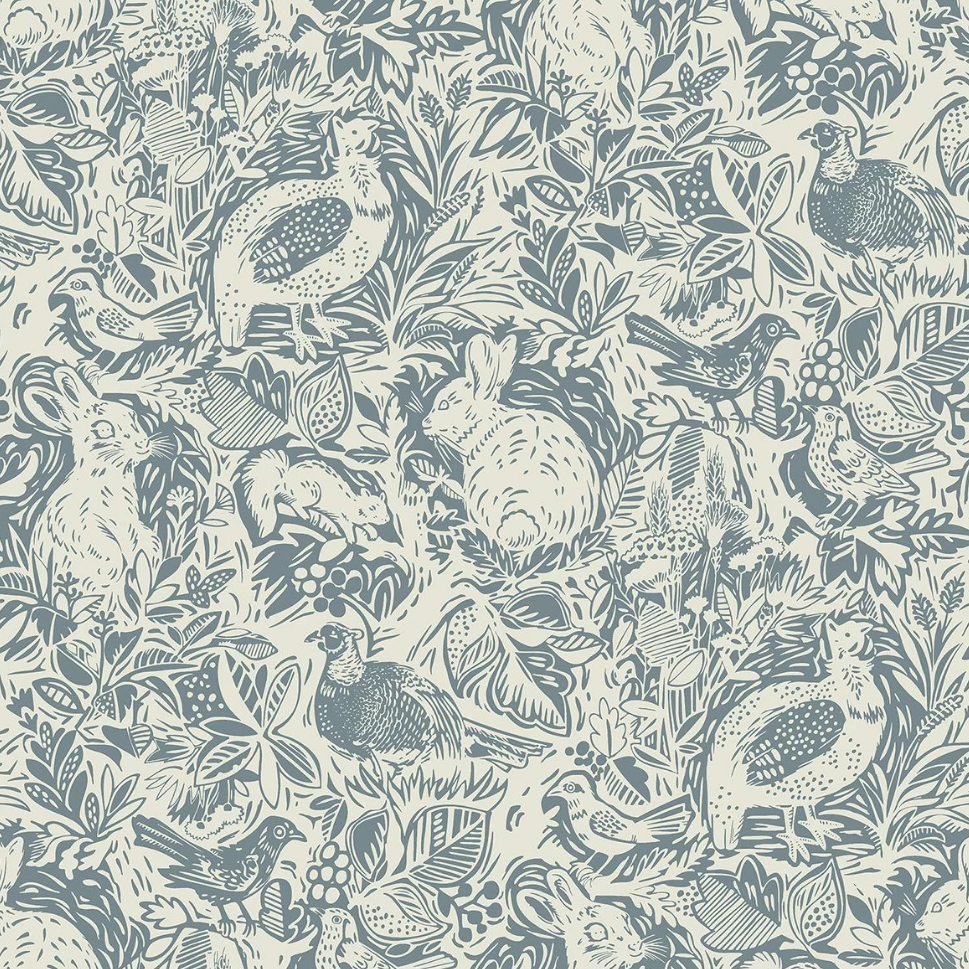 4035-539431 | Windsong, Asa Bone Whimsical Trail Wallpaper Neutral - A