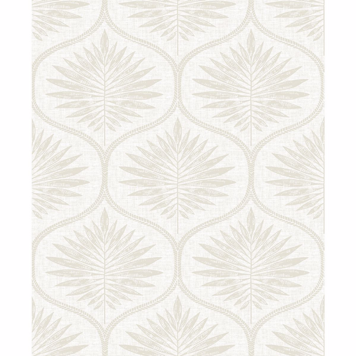 geometric foliage wallpaper