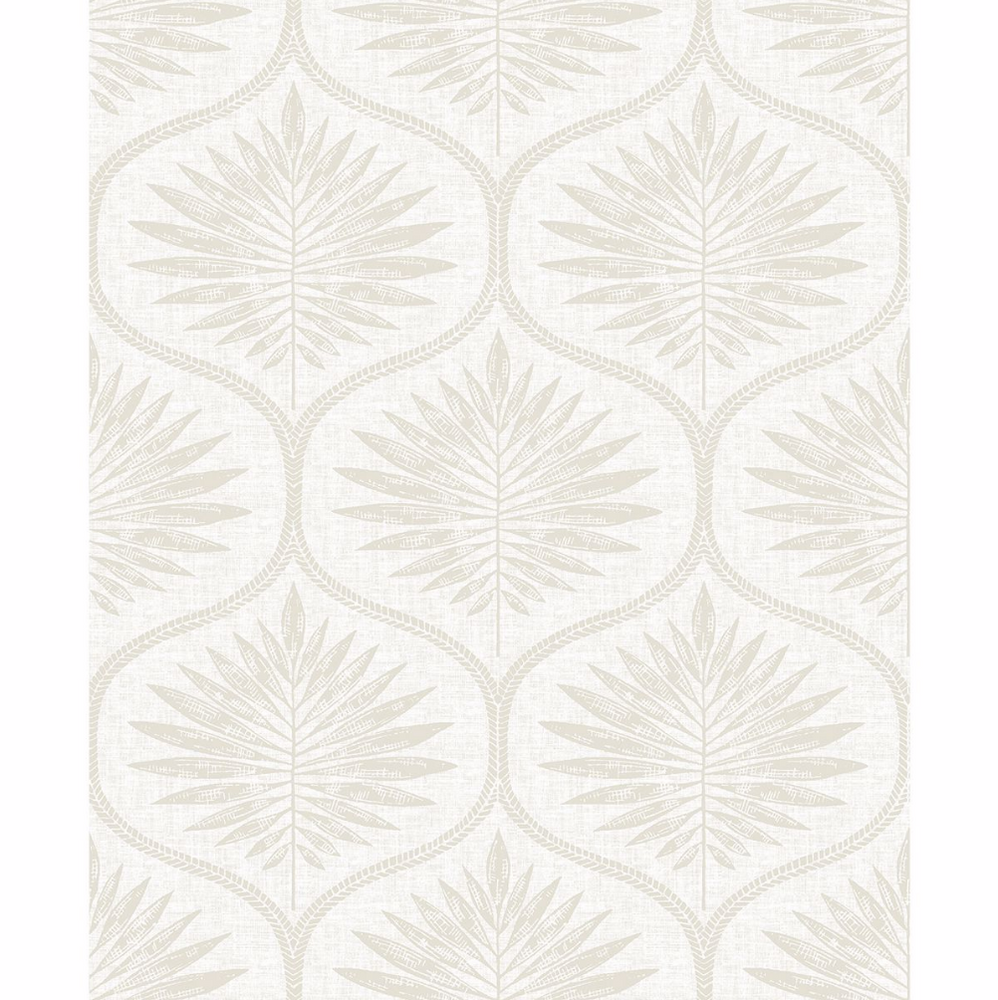 geometric foliage wallpaper