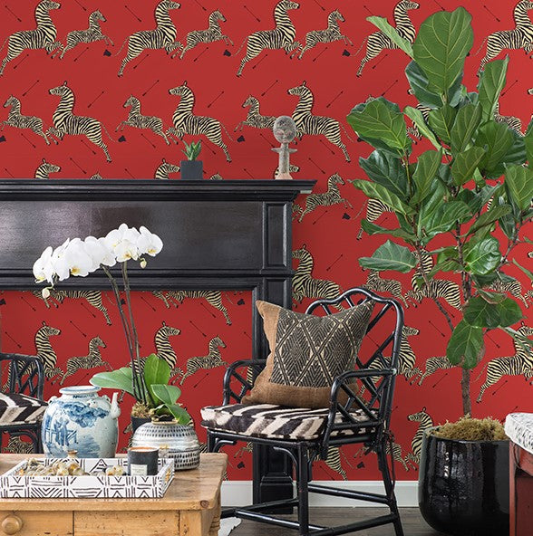 Zebra Safari Scalamandré Peel & Stick - Thumbnail 3