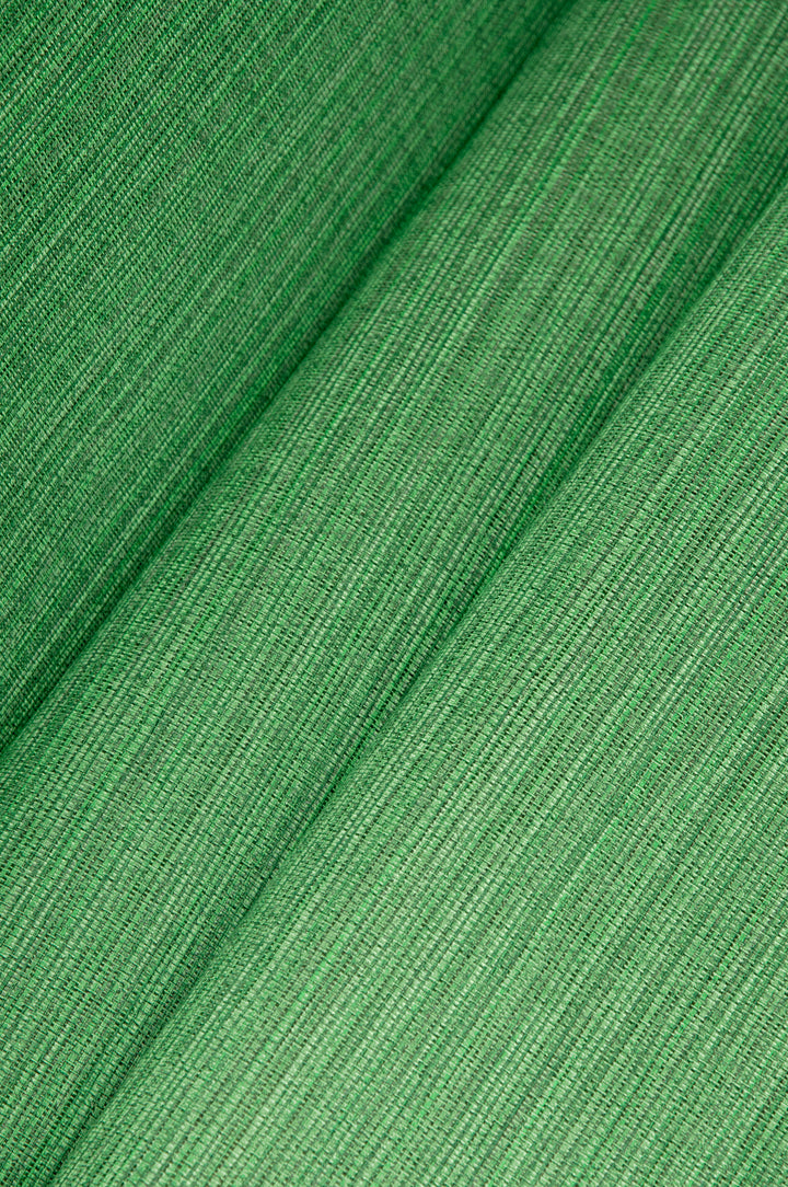 vinyl grasscloth in shades of green