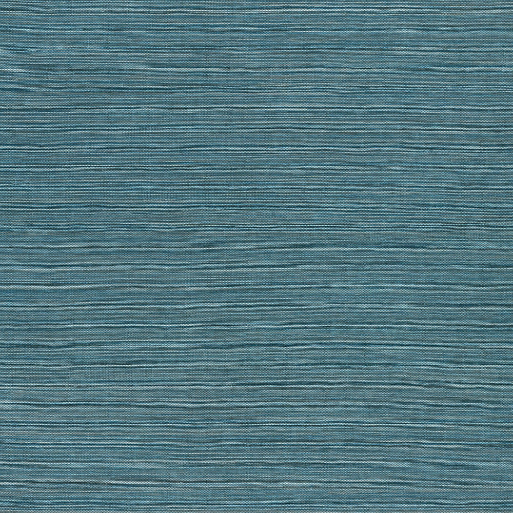 turquoise vinyl grasscloth wallpaper