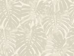 two tone palm leaf wallpaper