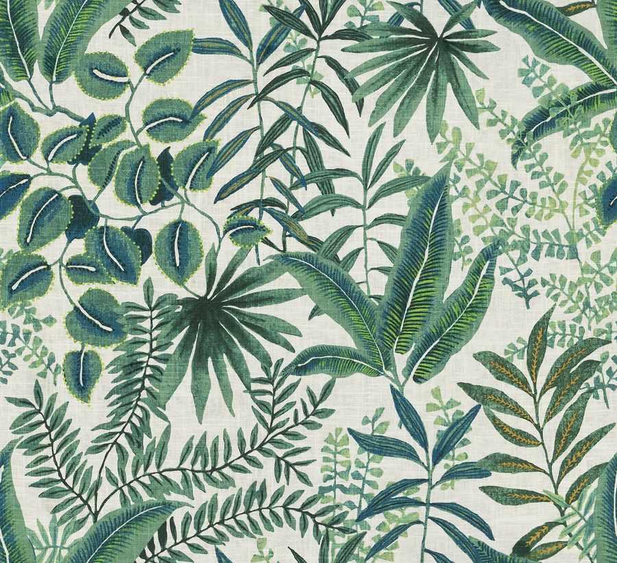 Botanical Leaf Fabric