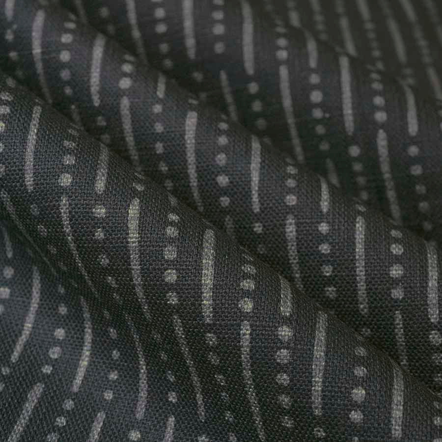 Denain Fabric in Indigo
