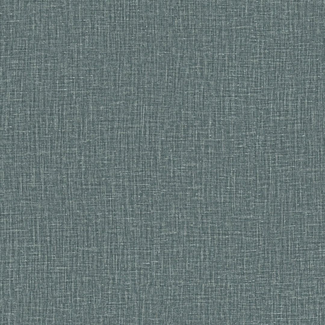 teal linen like vinyl wallpaper