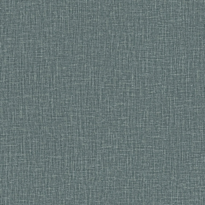 teal linen like vinyl wallpaper