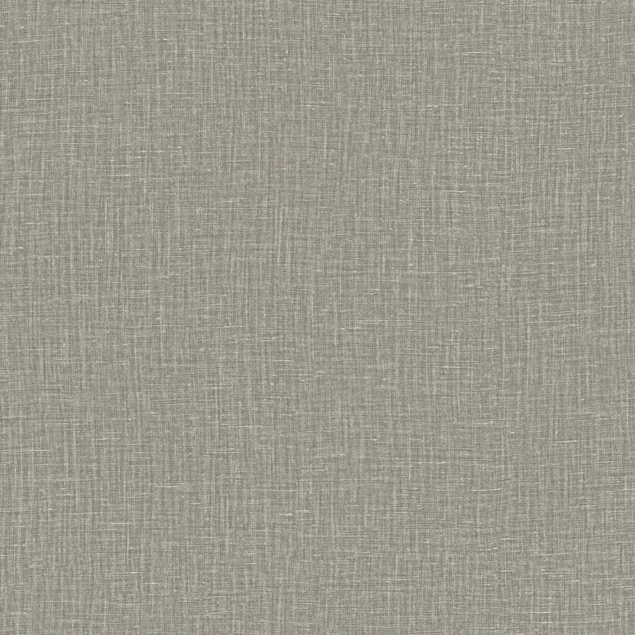 green grey linen like vinyl wallpaper