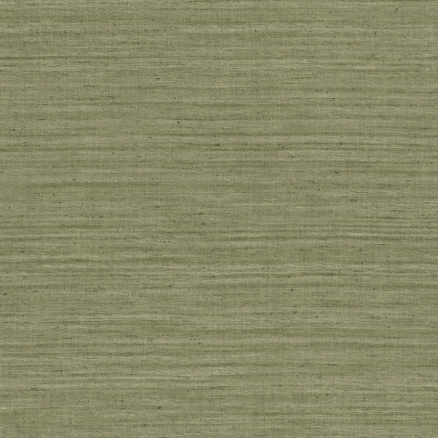 olive linen like vinyl wallpaper